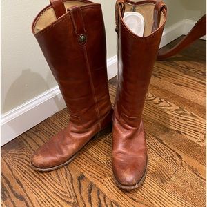 Frye Melissa button tall boot
